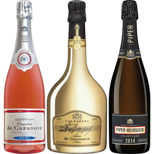 【10月限定大特価】名門シャンパーニュ飲み比べセット Set6