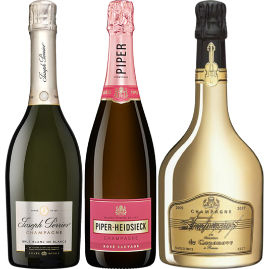 【10月限定大特価】名門シャンパーニュ飲み比べセット Set11