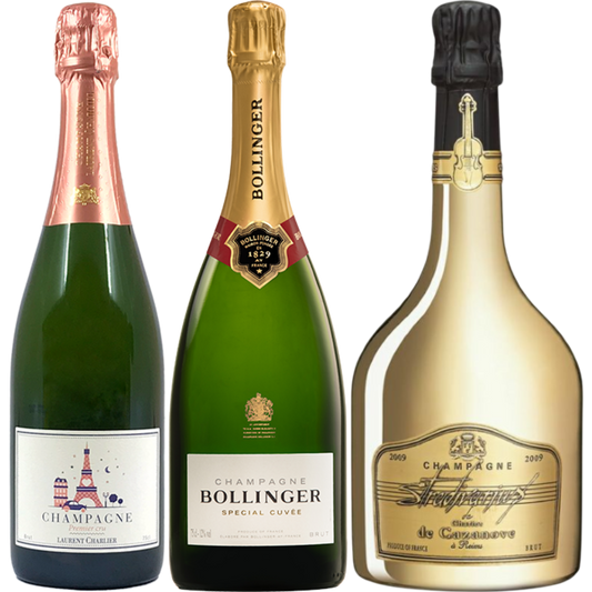 【10月限定大特価】名門シャンパーニュ飲み比べセット Set15