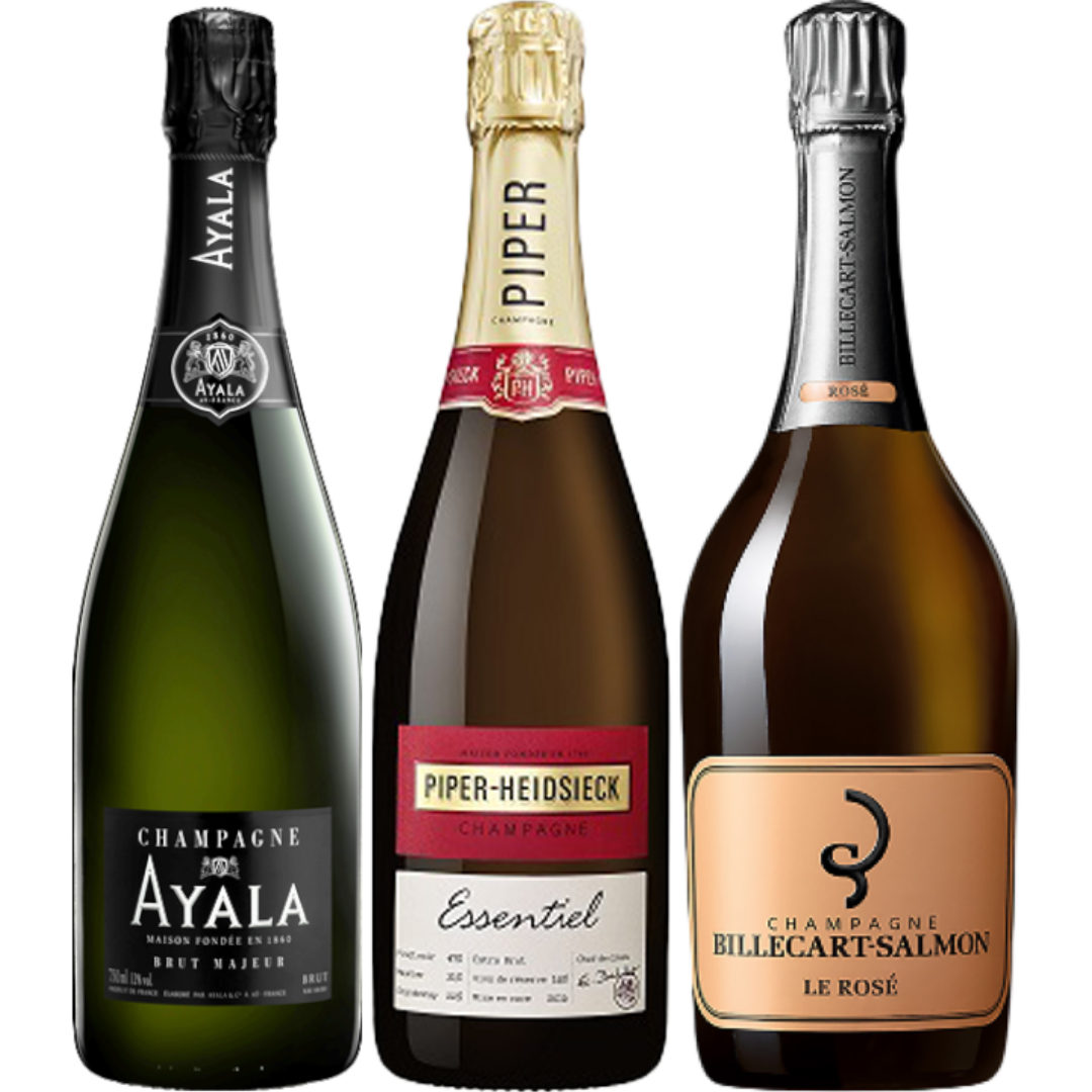 【10月限定大特価】名門シャンパーニュ飲み比べセット Set18