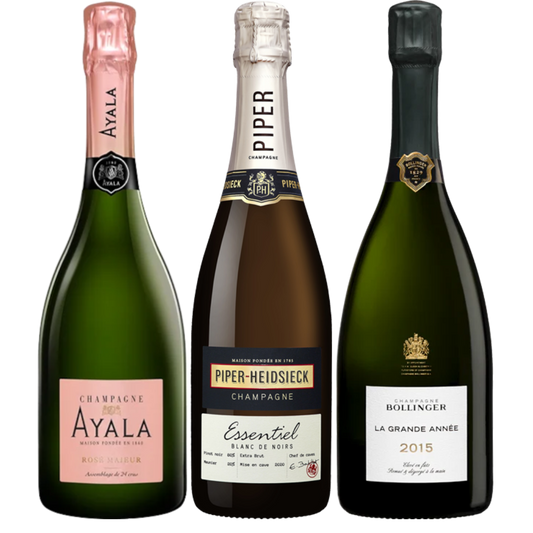 【10月限定大特価】名門シャンパーニュ飲み比べセット Set22