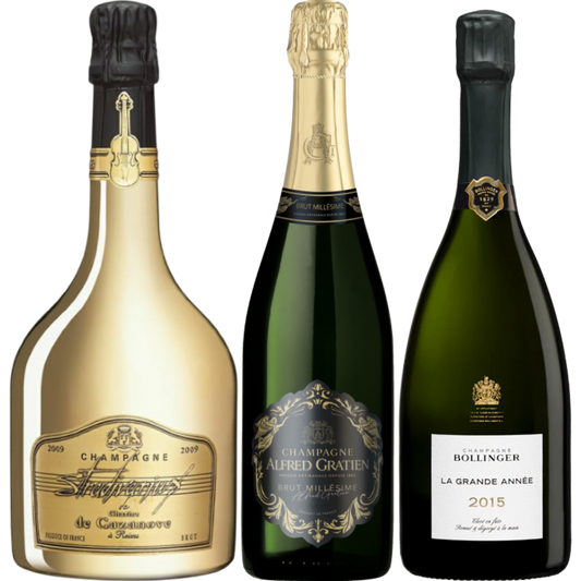 【10月限定大特価】名門シャンパーニュ飲み比べセット Set23