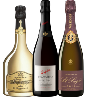 【10月限定大特価】名門シャンパーニュ飲み比べセット Set1