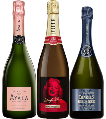 【10月限定大特価】名門シャンパーニュ飲み比べセット Set12
