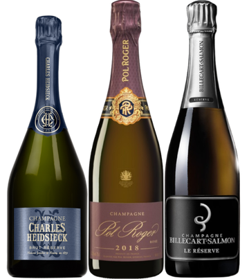 【10月限定大特価】名門シャンパーニュ飲み比べセット Set18