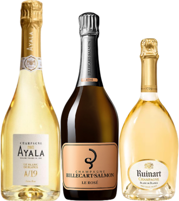 【10月限定大特価】名門シャンパーニュ飲み比べセット Set19