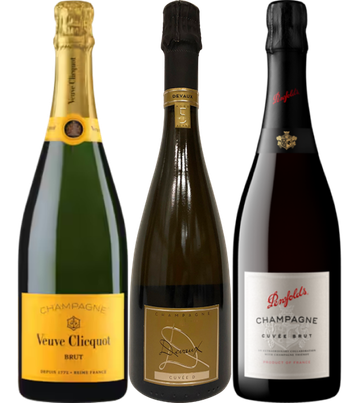 【10月限定大特価】ヴーヴ・クリコ&ペンフォールズ含むシャンパーニュ3本セット