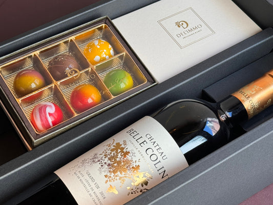 ボルドー赤＆デリーモショコラアソート6 2024